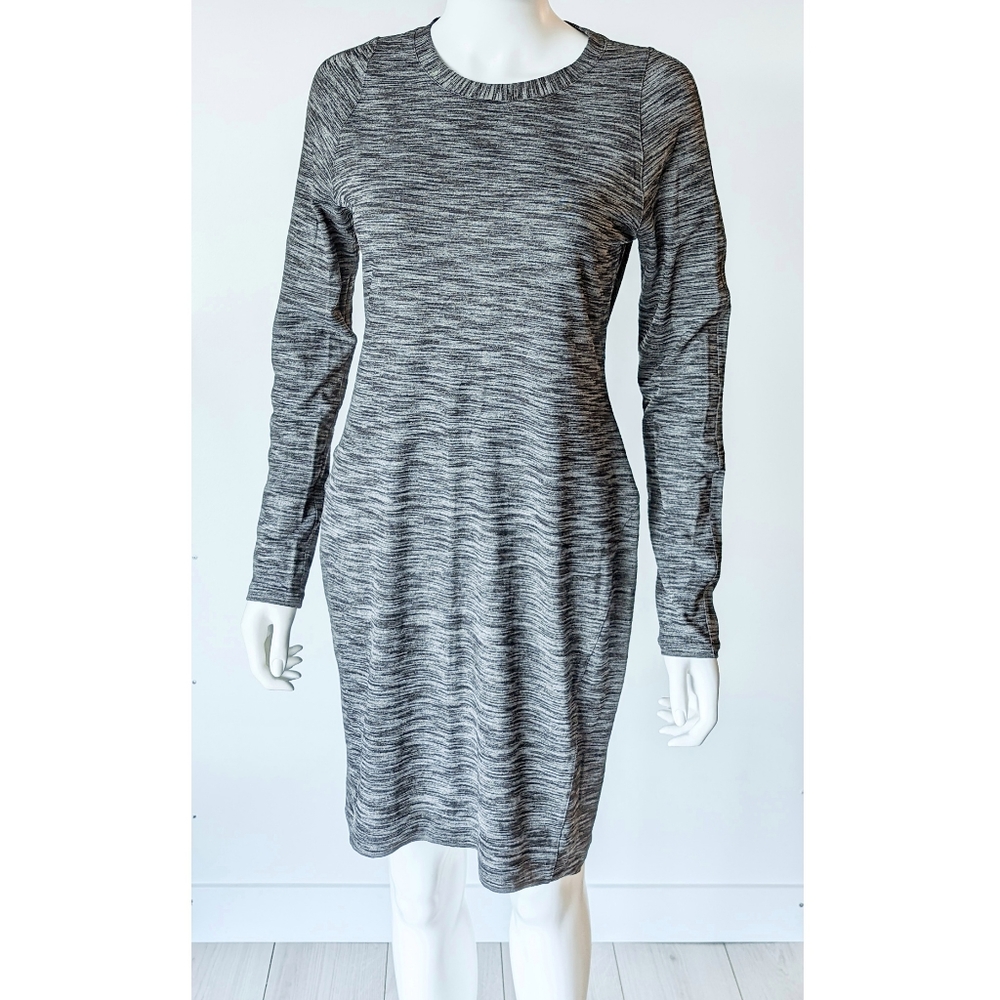 Lululemon & Go Where-To Long Sleeve Dress - Grey